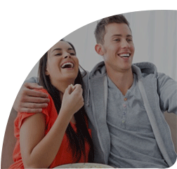 Family enjoying IPTV — 3 month plan